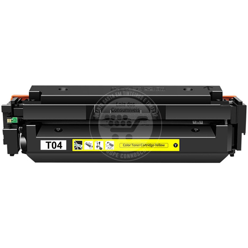 Toner Canon Compatível T04 Amarelo