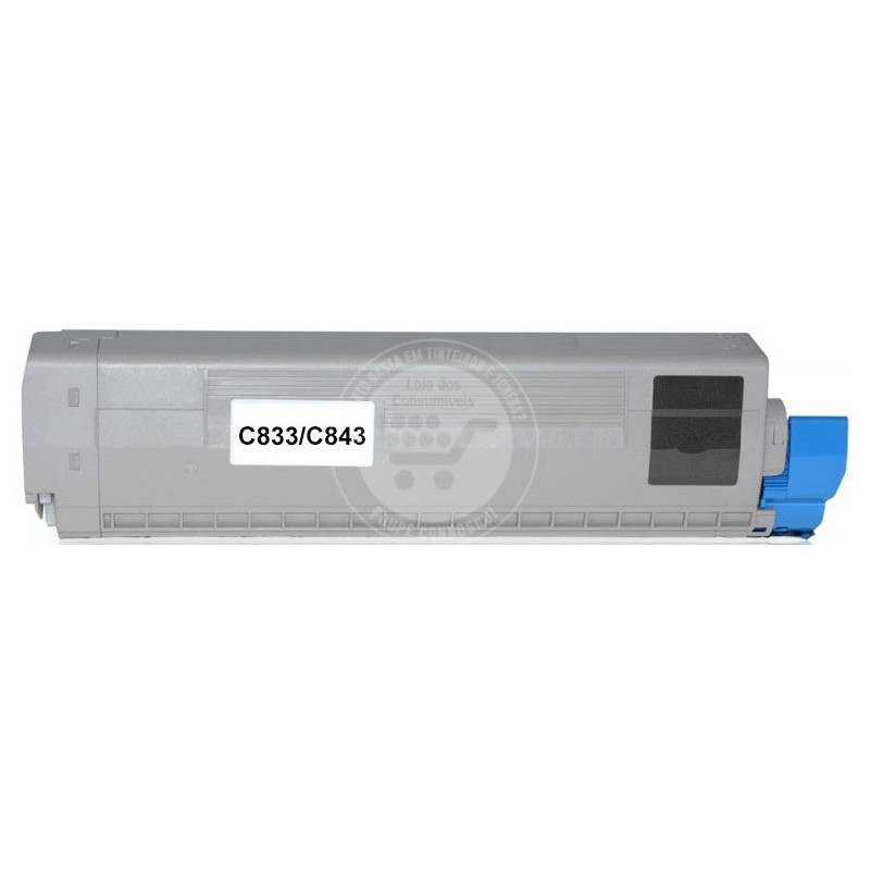 Toner OKI Compatível C833/C843 Preto