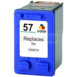 Tinteiro HP Reciclado 57 (C6657AE) Tricolor