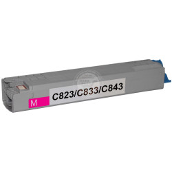 Toner OKI Compatível C823/C833/C843 Magenta