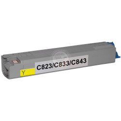 Toner OKI Compatível C823/C833/C843 Amarelo