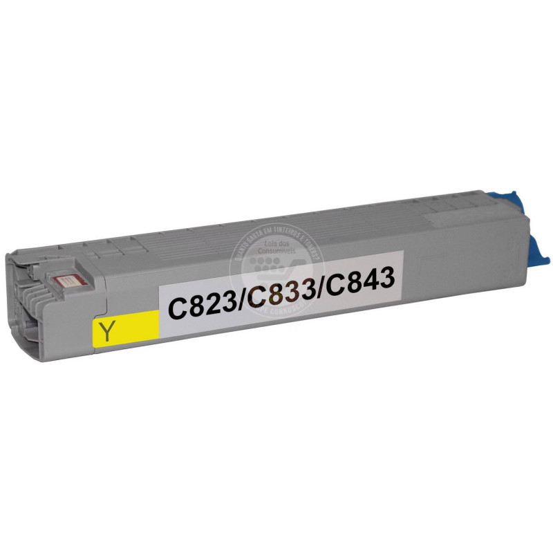Toner OKI Compatível C823/C833/C843 Amarelo