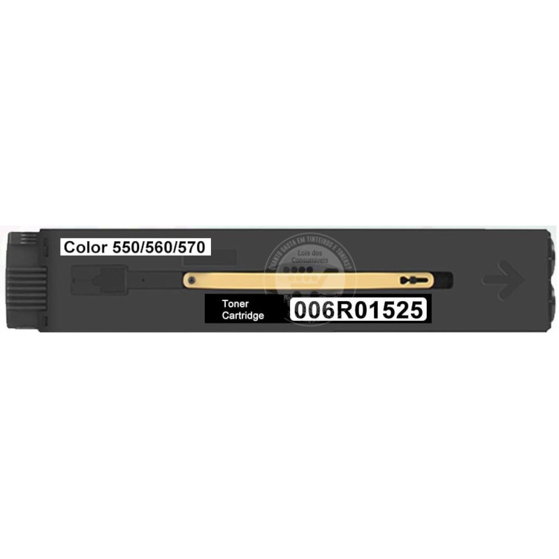 Toner Xerox Compatível Color 550/560/570 Preto