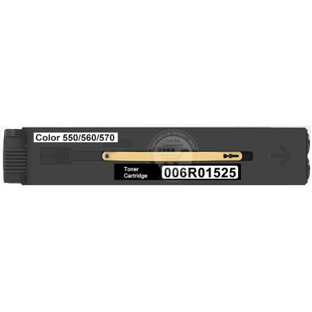 Toner Xerox Compatível Color 550/560/570 Preto