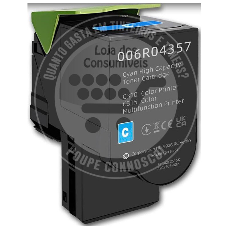 Toner Xerox Compatível C310/C315 Azul