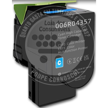 Toner Xerox Compatível C310/C315 Azul