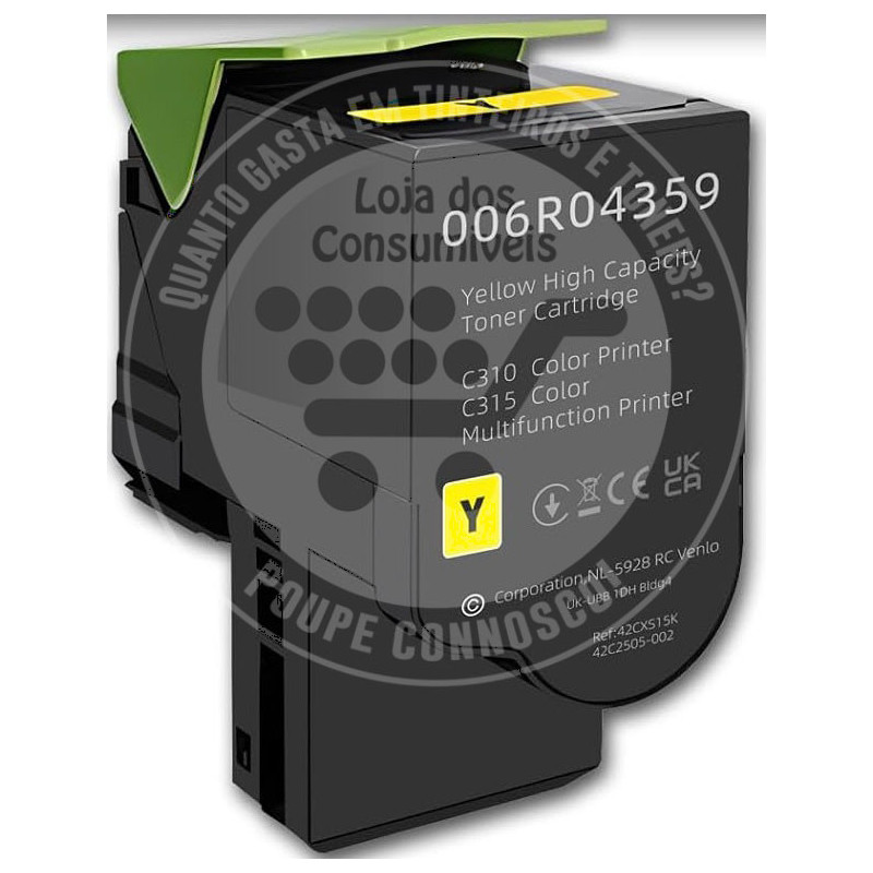 Toner Xerox Compatível C310/C315 Amarelo