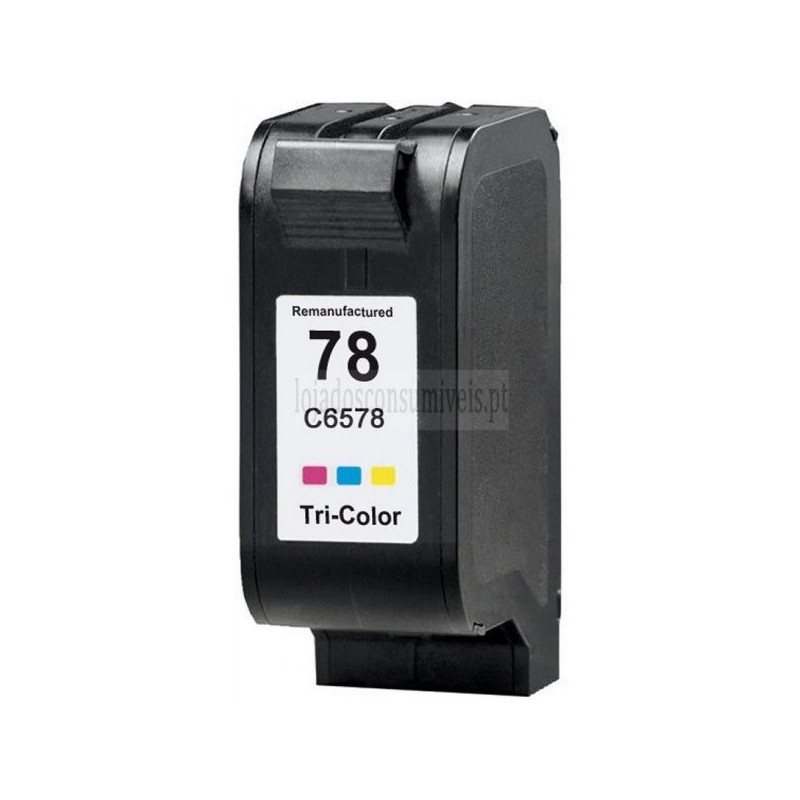 Tinteiro HP Reciclado 78 (C6578AE/C6578DE) Tricolor
