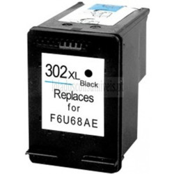 Tinteiro HP Reciclado 302XL (F6U66AE/F6U68AE) Preto