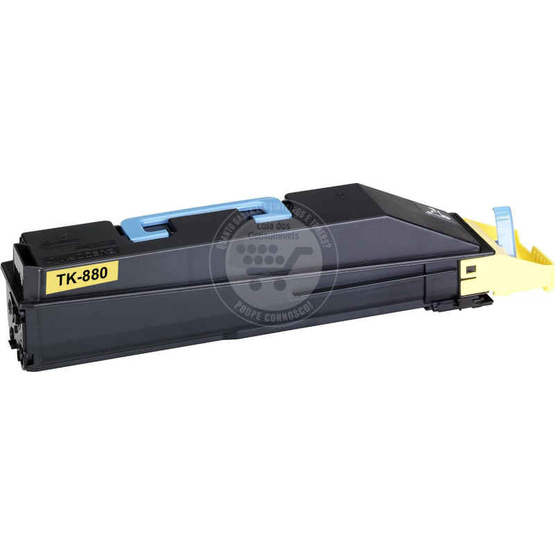 Toner Kyocera Compatível TK880 Amarelo