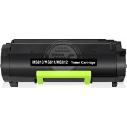 Toner Lexmark Compatível MS810/MS811/MS812 Preto (6K)