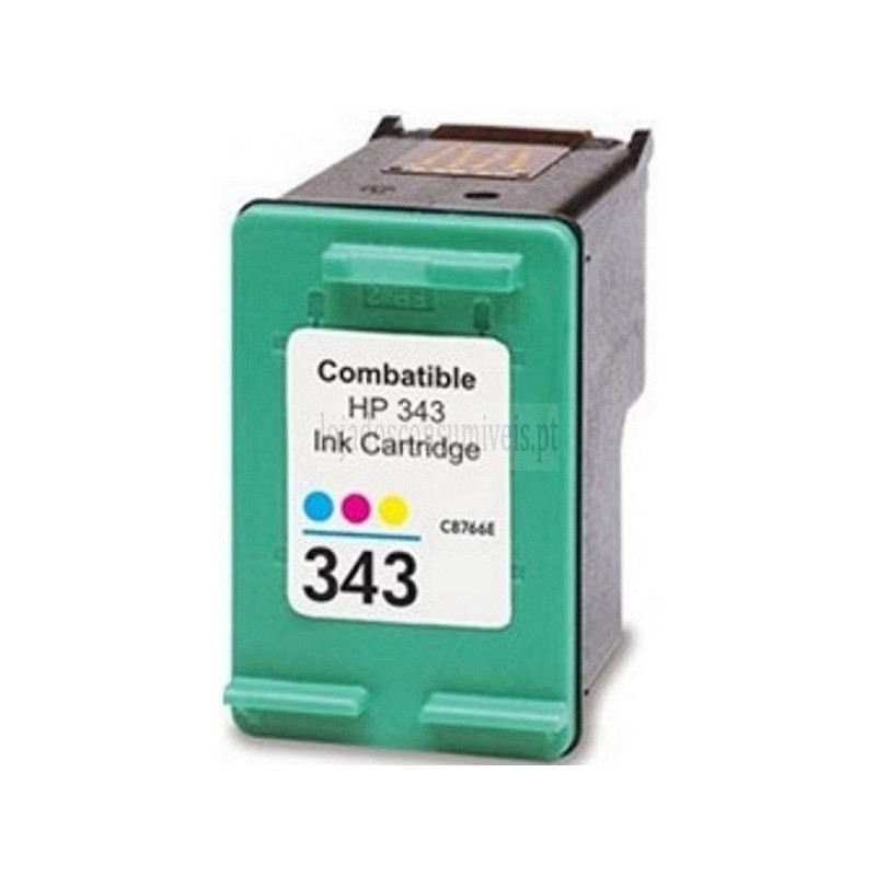 Tinteiro HP Reciclado 343 (C8766EE) Tricolor