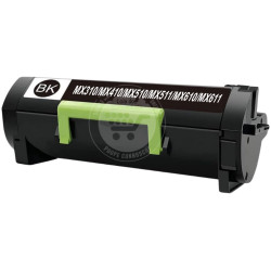 Toner Lexmark Compatível MX310/MX410/MX510/MX511/MX610/MX611 Preto