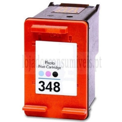 Tinteiro HP Reciclado 348 (C9369EE) Tricolor Fotográfico