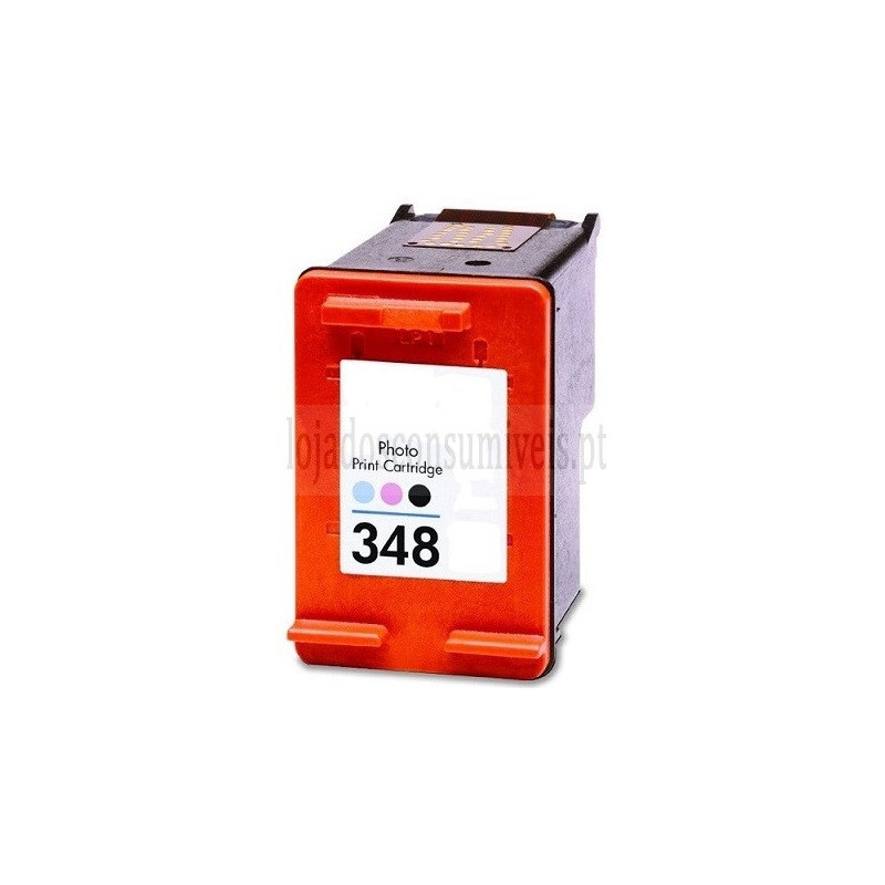 Tinteiro HP Reciclado 348 (C9369EE) Tricolor Fotográfico
