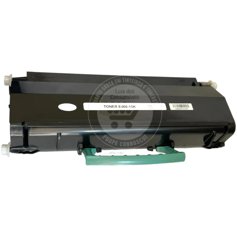 Toner Lexmark Compatível E460/E462/X463/X464/X466 Preto