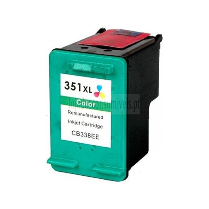 Tinteiro HP Reciclado 351XL (CB337EE/CB338EE) Tricolor