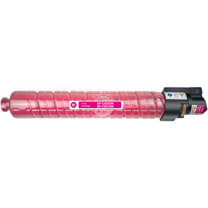 Toner Compatível Ricoh Aficio SP-C820DN/SP-C821DN Magenta