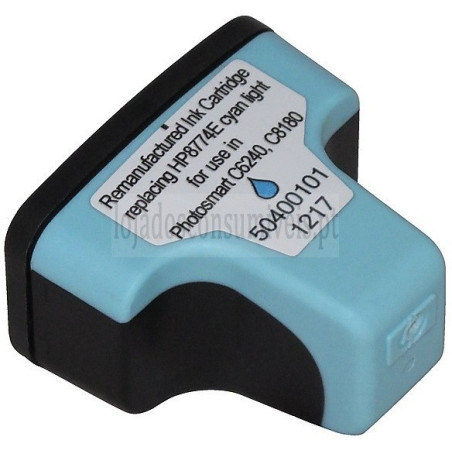 Tinteiro HP Compatível 363 (C8774EE) Azul Claro