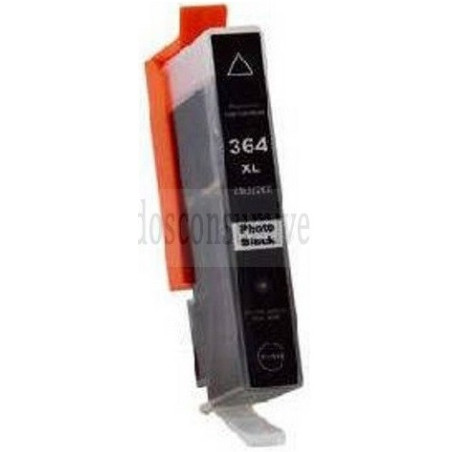 Tinteiro HP Compatível 364XL (CB322EE/CB317EE) Preto Fotográfico