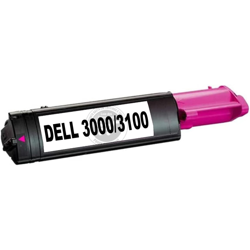 Toner Dell Compatível 3000/3100 Magenta