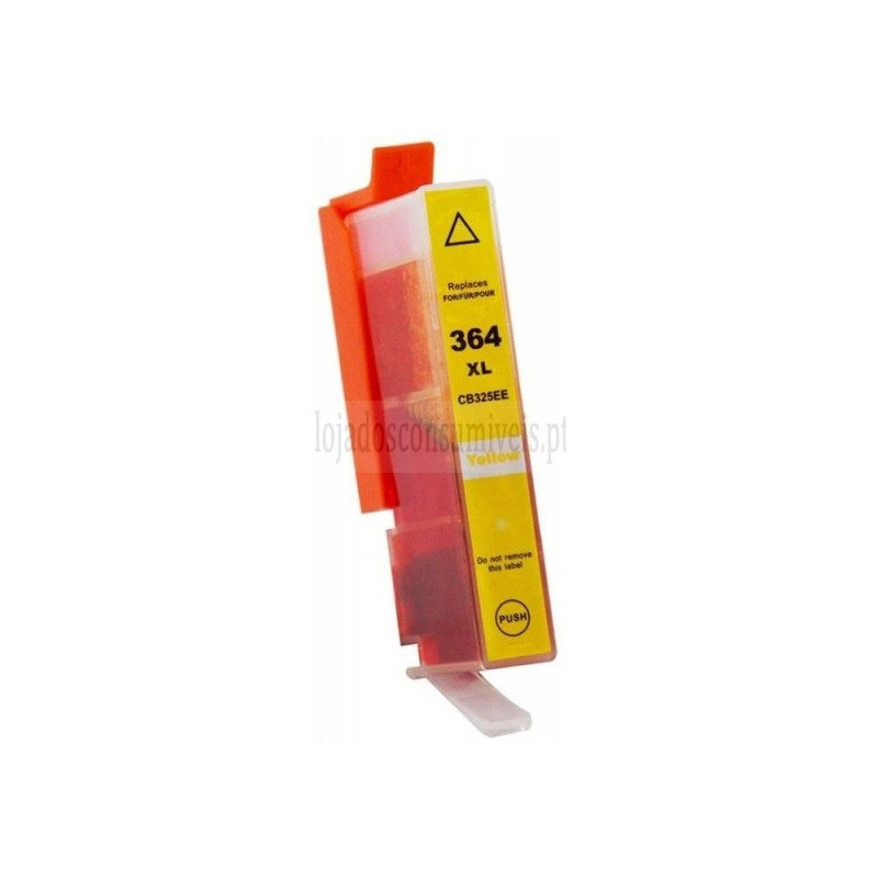 Tinteiro HP Compatível 364XL (CB325EE/CB320EE) Amarelo