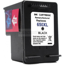 Tinteiro HP Reciclado 650XL (CZ101AE) Preto