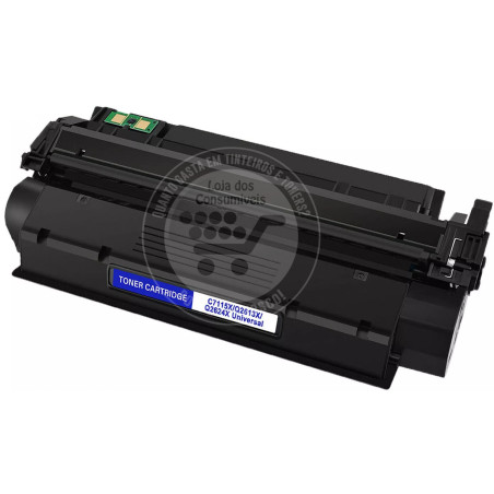 Toner HP Compatível Nº15X/13X/24X (C7115X/Q2613X/Q2624X) Preto