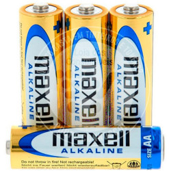 Pilhas Alcalinas Maxell LR06 (AA) - Pack 4