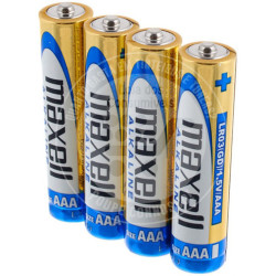 Pilhas Alcalinas Maxell LR03 (AAA) - Pack 4