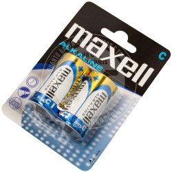 Pilhas Alcalinas Maxell LR14C - Pack 2