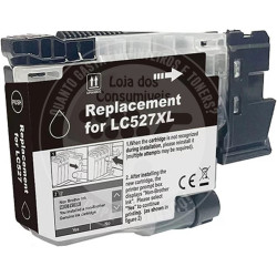Tinteiro Brother Compatível LC527XL Preto