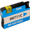 Tinteiro HP Compatível 711 (CZ130A) Azul