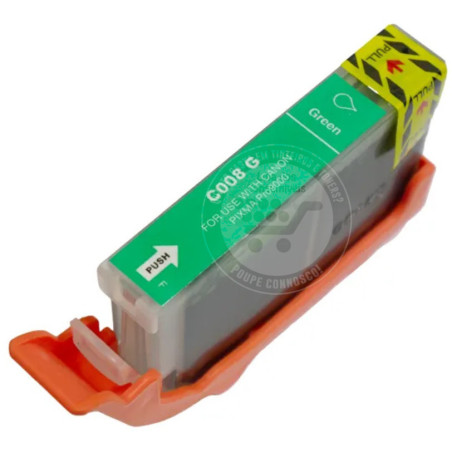 Tinteiro Canon Compatível CLI8 Verde (Profissional)