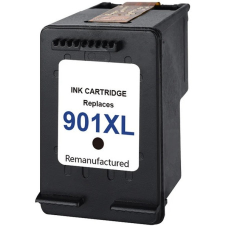 Tinteiro HP Reciclado 901XL (CC653AE/CC654AE) Preto