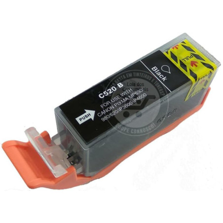 Tinteiro Canon Compatível PGI520 Preto