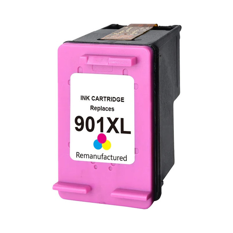 Tinteiro HP Reciclado 901XL (CC656EE) Tricolor