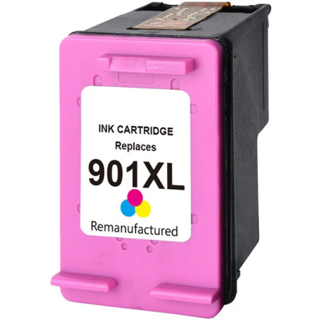Tinteiro HP Reciclado 901XL (CC656EE) Tricolor