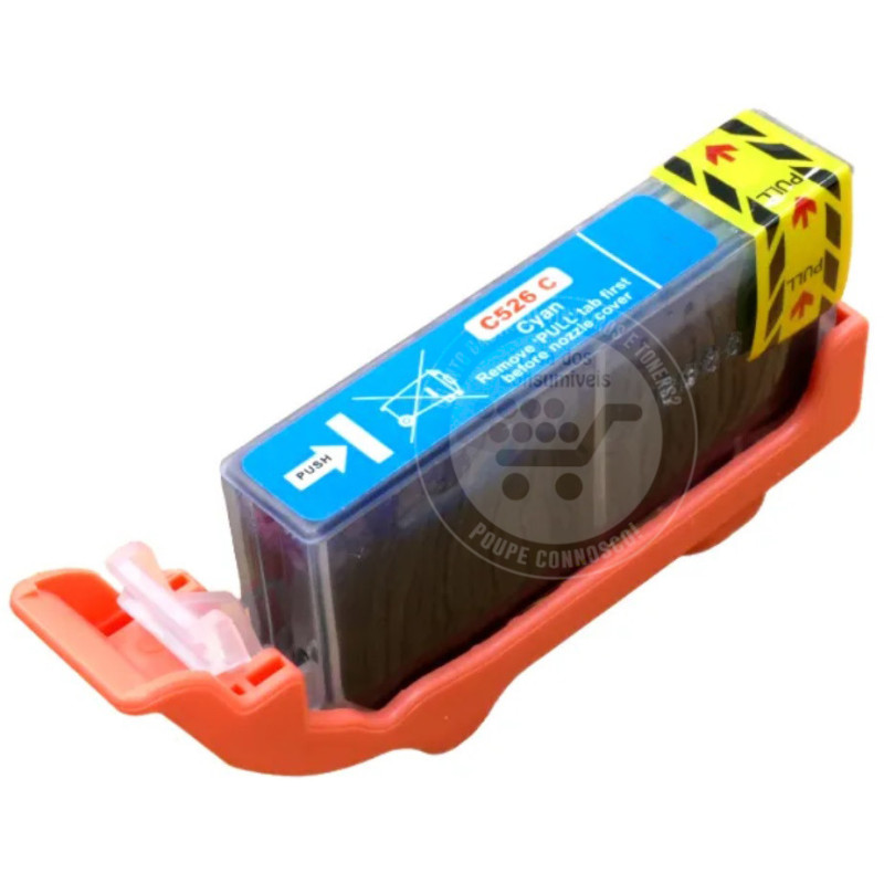 Tinteiro Canon Compatível CLI526 Azul