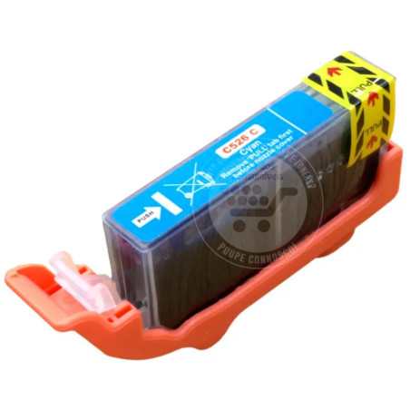 Tinteiro Canon Compatível CLI526 Azul