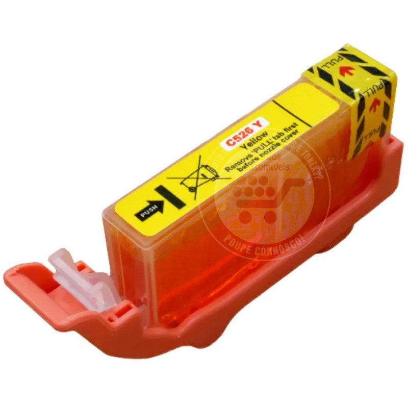 Tinteiro Canon Compatível CLI526 Amarelo