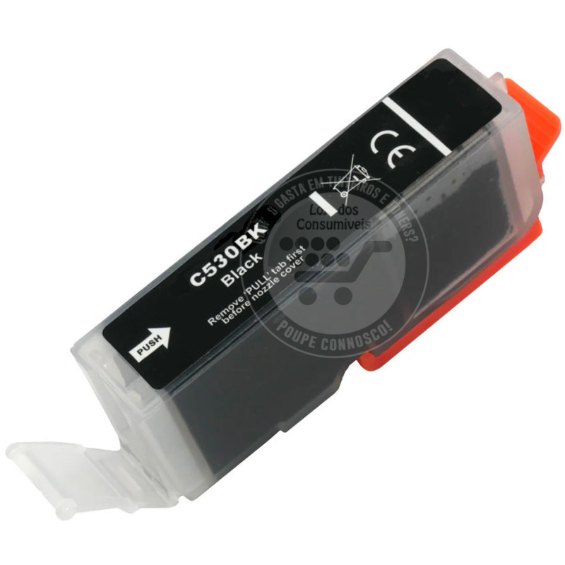 Tinteiro Canon Compatível PGI530 Preto