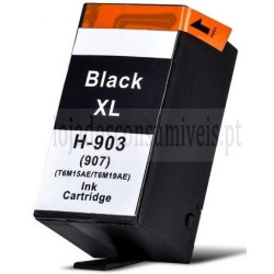Tinteiro HP Compatível 903XL (T6M15AE/T6L99AE) Preto