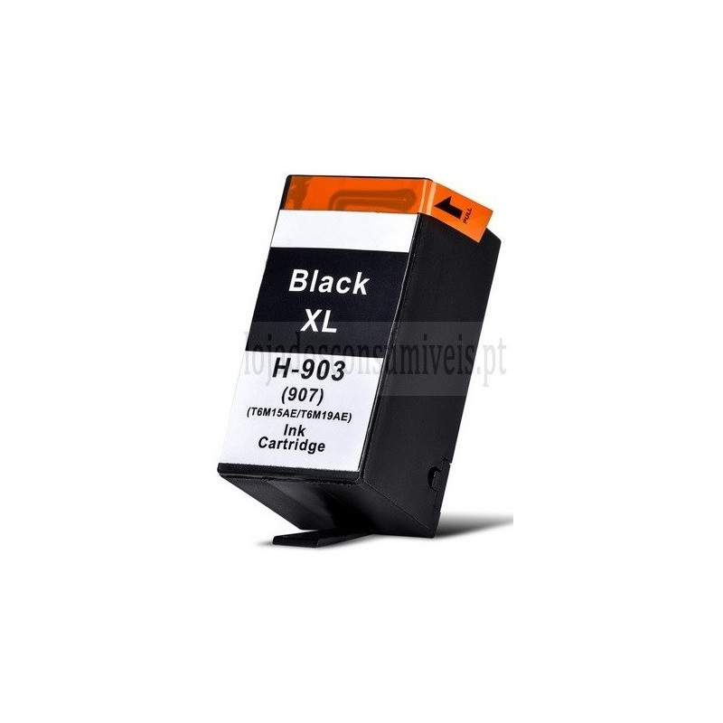 Tinteiro HP Compatível 903XL (T6M15AE/T6L99AE) Preto