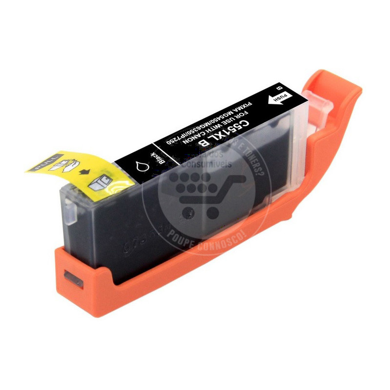 Tinteiro Canon Compatível CLI551XL Preto