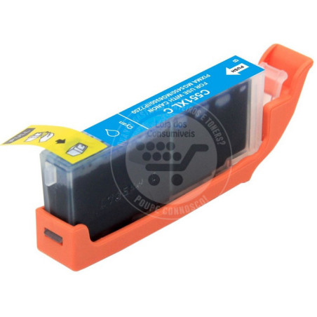 Tinteiro Canon Compatível CLI551XL Azul