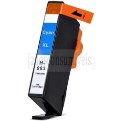 Tinteiro HP Compatível 903XL (T6M03AE/T6L87AE) Azul