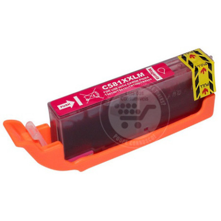 Tinteiro Canon Compatível CLI581XXL Magenta