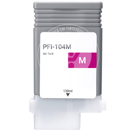 Tinteiro Canon Compatível PFI104 Magenta