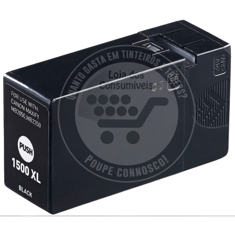 Tinteiro Canon Compatível PGI1500XL Preto